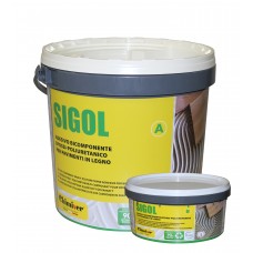 Клей двухкомпонентный для паркета Chimiver Sigol A+B (Сигол (А+B) на основе эпоксидно-полиуретановых смол 12,5 кг