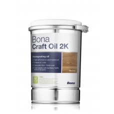 Bona Craft oil 2K (Бона Крафт ойл 2К) Цветное, двухкомпонентное масло для паркета и деревянных полов (1,25л)